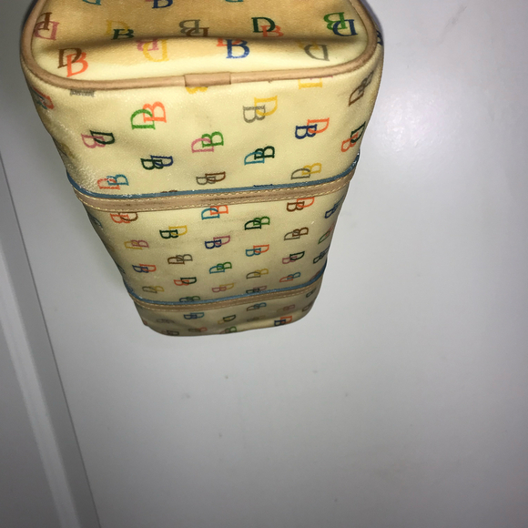 Dooney & Bourke Y2K Rainbow Signature Logo Monogram Satchel EUC - Picture 7 of 9